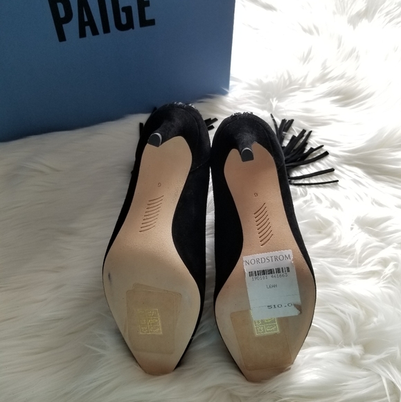 ⬇️ PAIGE Leah Fringe Bootie Sz 6 - Picture 14 of 16